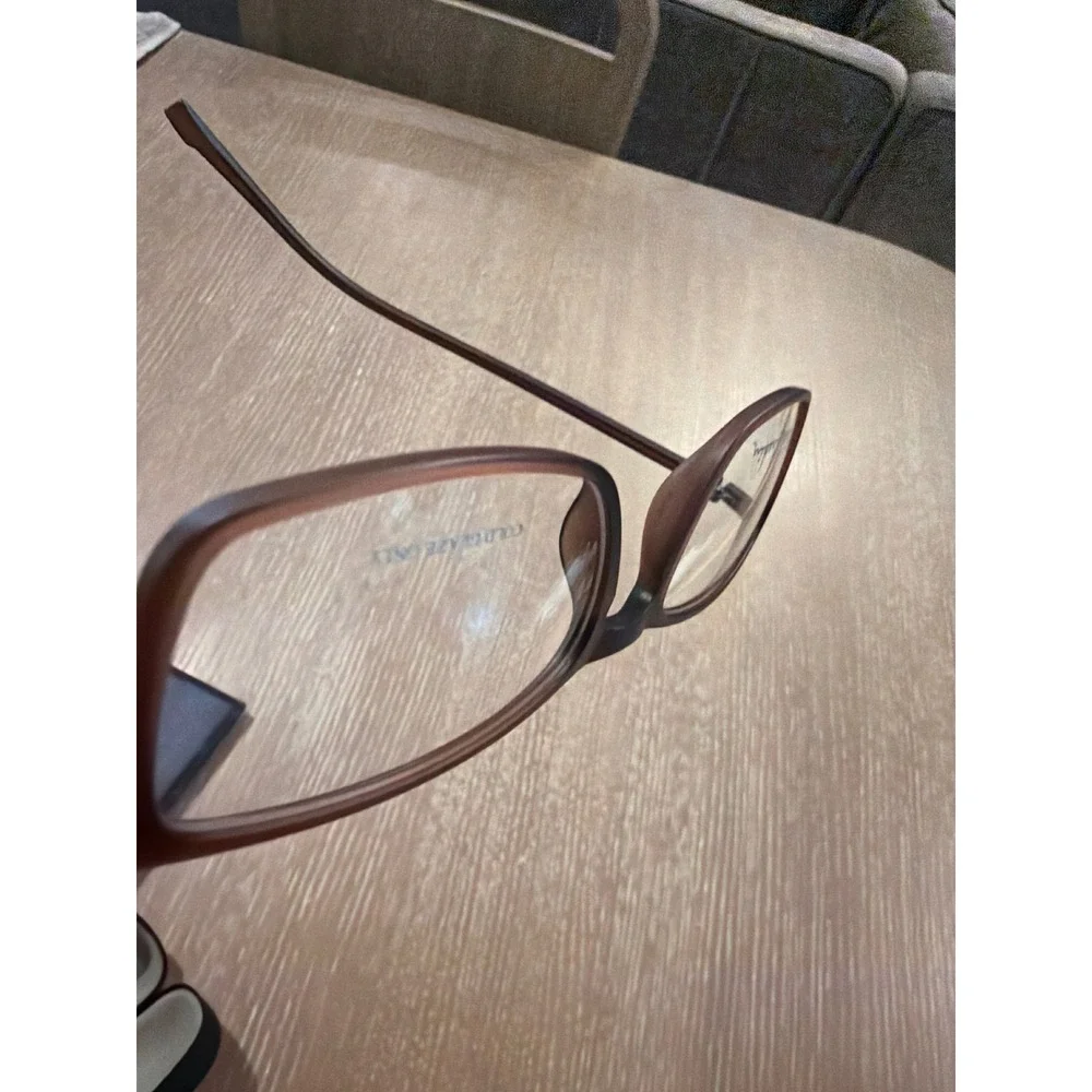 Pierre Cardin PC 6239 YZ4 145 Brown Rectangular Eyeglass Frames w/ Case